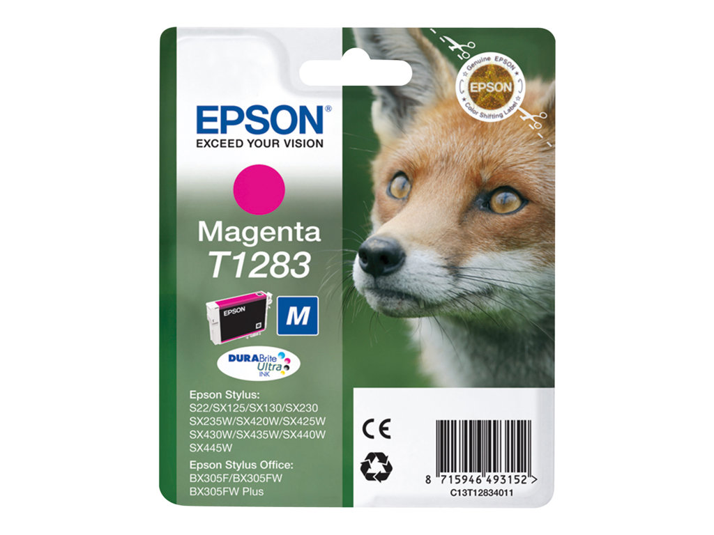 EPSON 1LB ink T128 magenta blister w/s