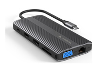 Axiom - Station d'accueil - USB-C - HDMI, VGA 