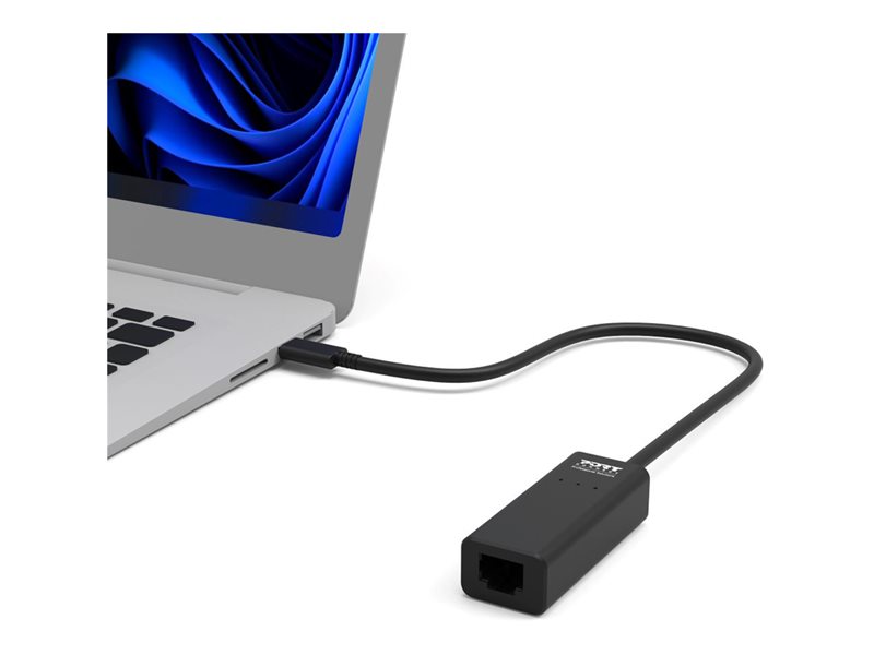 PORT DESIGNS CONVERTER TYPE C TO RJ-45