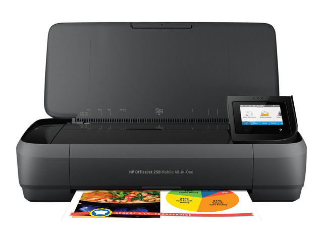 Image of HP Officejet 250 Mobile All-in-One - multifunction printer - colour
