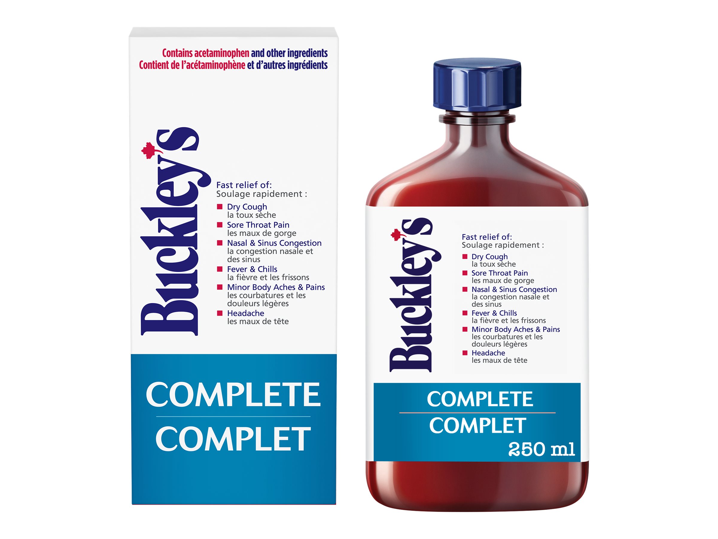 Buckley's Complete Cough Cold & Flu Liquid - 250ml