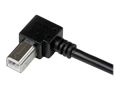 STARTECH 2m Right Angle USB B Cable - USBAB2MR