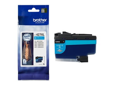 BROTHER Cyan Ink Cartridge - 5000 Pages - LC427XLC