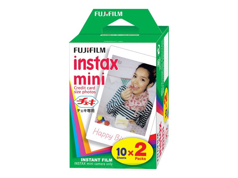 Fujifilm Instax Mini Film Twin Pack - 20 Exposures - 600012934