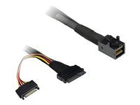 Inter-Tech Serial Attached SCSI (SAS) internt kabel Sort 75cm