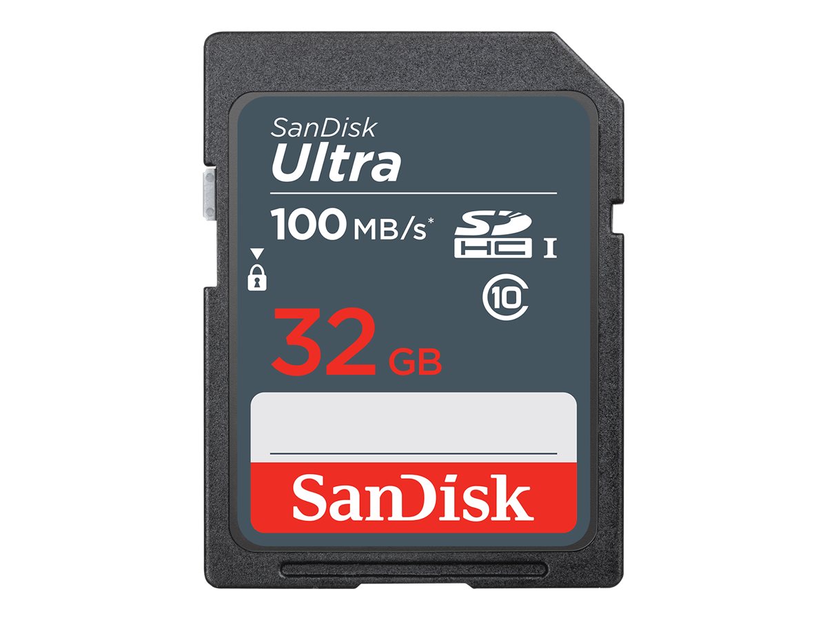 Sandisk Ultra Flash Memory Card 32 Gb Sdhc Uhs I