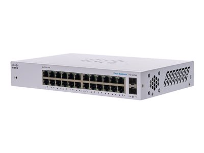 Business 110 Series 110-24T - Switch - unmanaged -