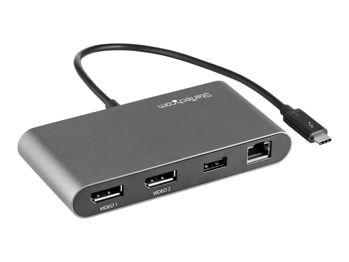 STARTECH Thunderbolt 3 mini dock 2x4K DP monitors – foto 3