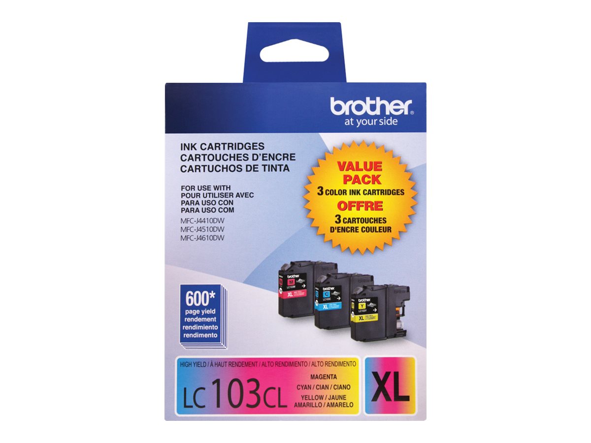 Brother LC-103CL - 3-pack