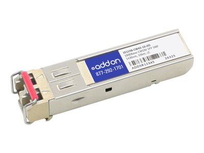 AddOn - SFP (mini-GBIC) transceiver module (equivalent to: HP JD119B-CW43-10)