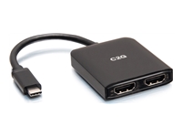 C2G USB-C to Dual HDMI MST Hub - 4K