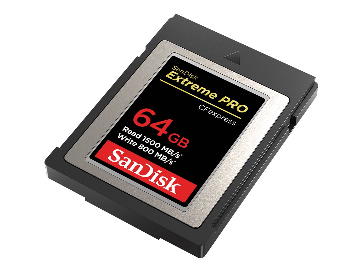 SanDisk Extreme Pro - paměťová karta flash - 64 GB - CFexpress – foto 2