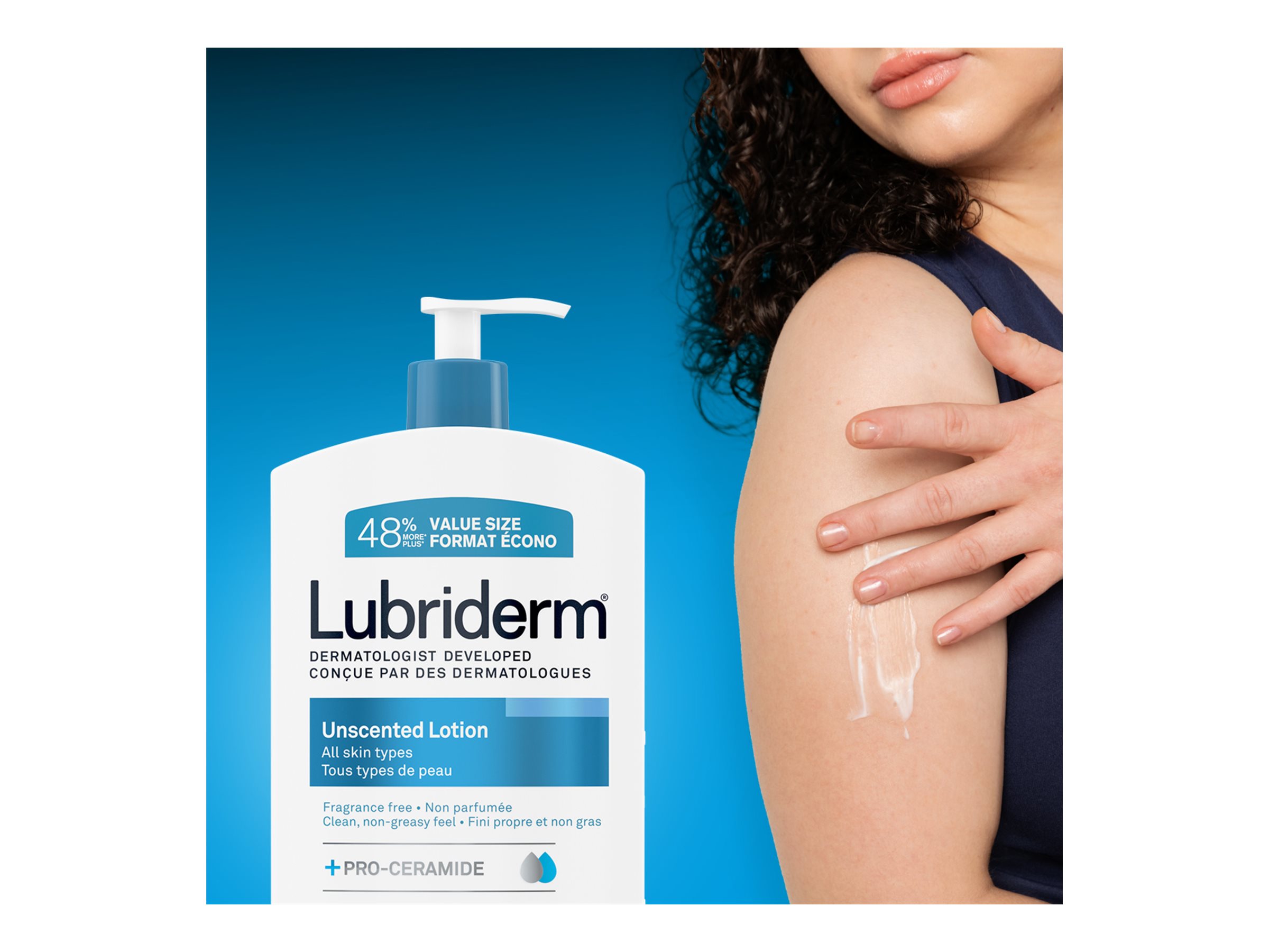 LUBRIDERM UNSCENTED MOISTURE 710ML