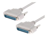 Monoprice Printer cable DB-25 (M) to DB-25 (M) 25 ft molded, thumbscrew