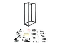 StarTech.com 4-Post 42U Open Frame Server Rack - 19in Mobile Network ...