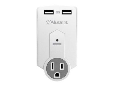 Aluratek Mini Surge Dual USB Charging Station