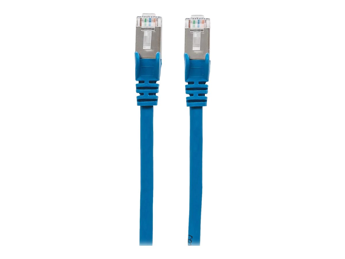 CAT6A S/FTP PATCH CABLE, 5 FT., BLUE