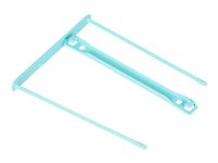 FELLOWES Biding Clip Sky Blue Pack Of 20