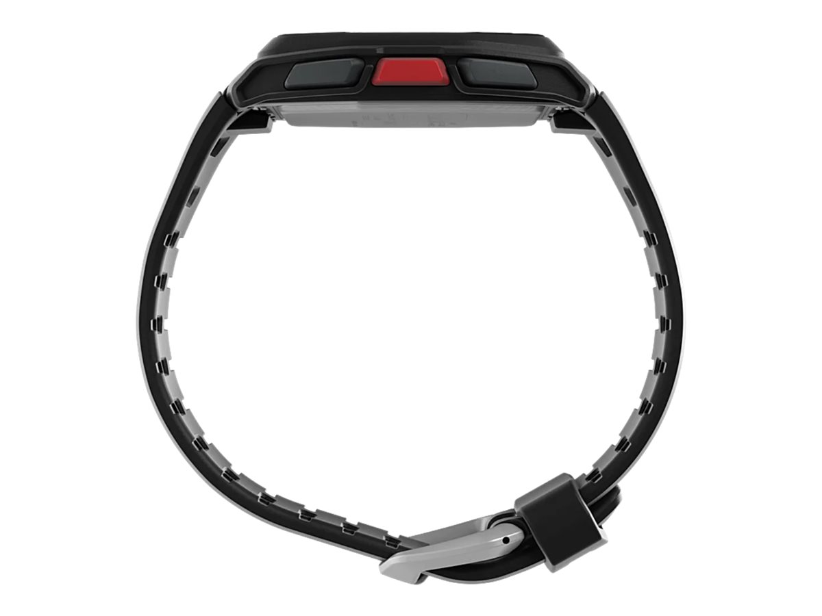 Timex IRONMAN T300 Silicone Strap Watch - Black - TW5M47500SO