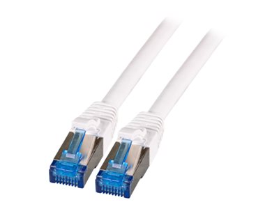 EFB RJ45 Patchkabel S/FTP,Cat.6A,Cat7 TPE superflex,1 m,weiß