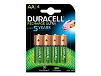 Duracell Recharge Ultra AA type Batterier til generelt brug (genopladelige) 2500mAh