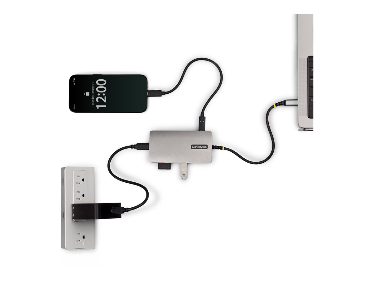 Startech - dokovací stanice - USB-C 3.2 Gen 2 - HDMI - 10GbE, 1GbE – foto 4