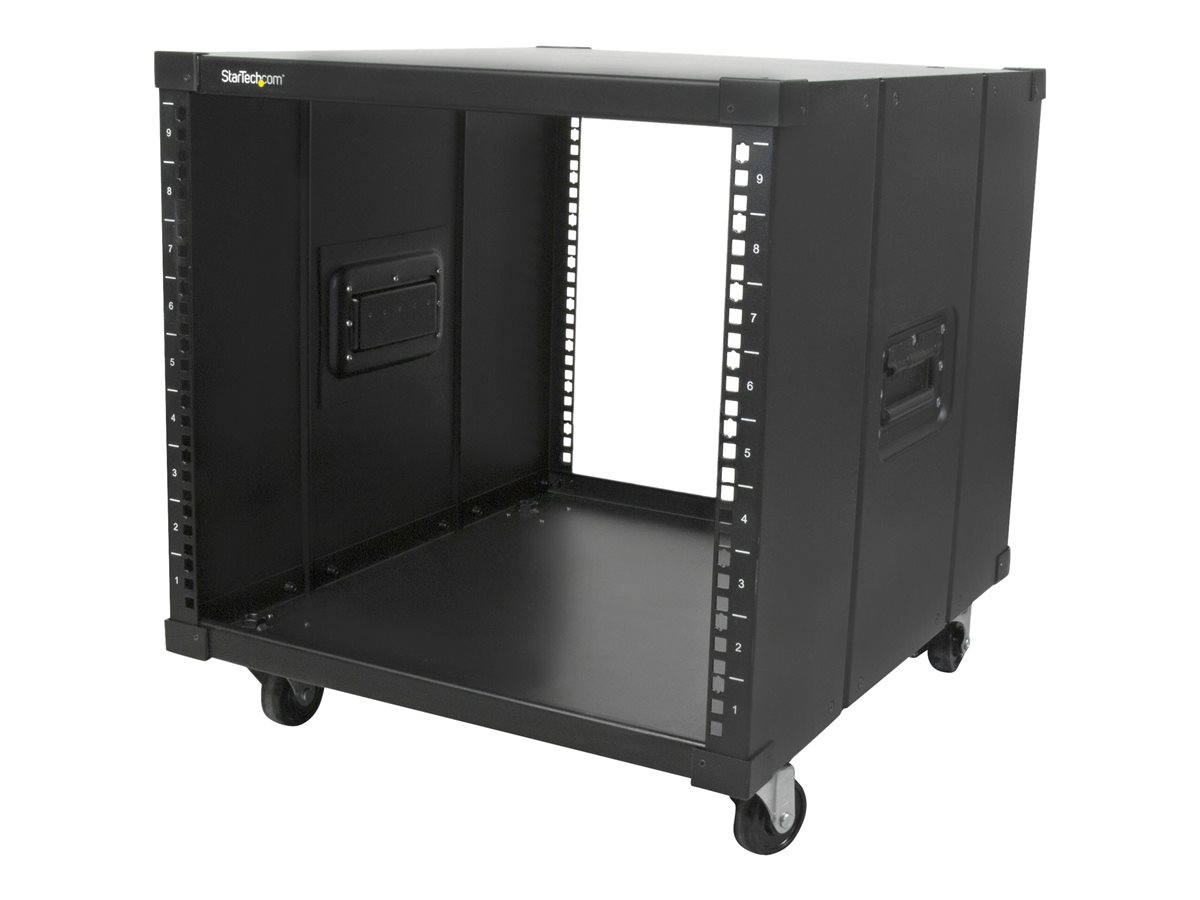 STARTECH Portable Server Rack with Handles - 9U