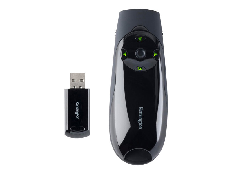 Kensington Presenter Expert Green Laser with Cursor Control tlcommande de prsentation - noir