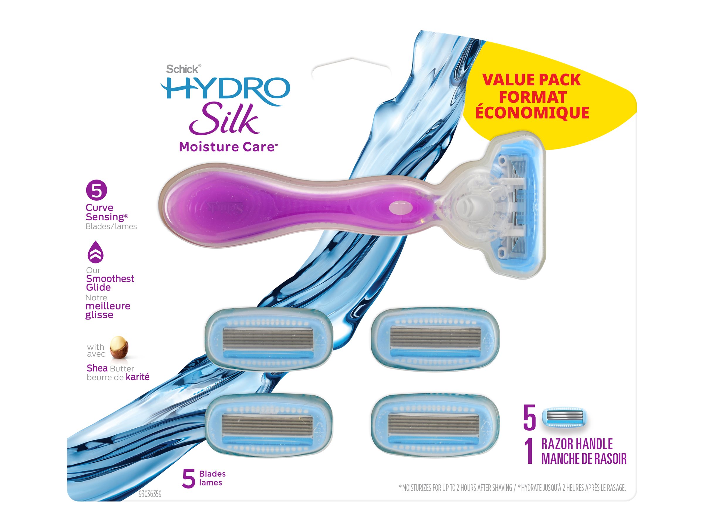 Schick Hydro Silk Razor System Value Pack - 6 piece