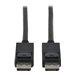 Eaton Tripp Lite Series DisplayPort 2.1 Cable with Latching Connectors (M/M), 8K 60 Hz, 40 Gbps, HDR, HBR3, MST, 4:4:4, HDCP 2.2, Black, 3 ft. (0.9 m)