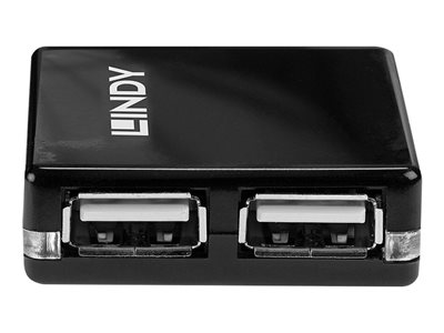 LINDY USB 2.0 Mini Hub 4 Port, 4x4cm, LINDY 42742 42742 (BILD3)