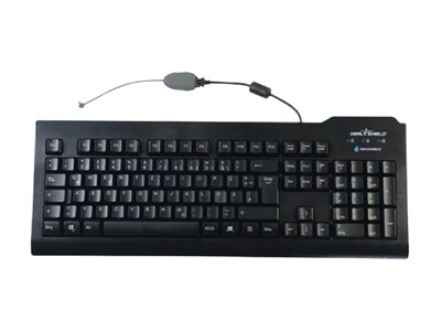 Seal Shield Seal Clean Keyboard USB AZERTY Flemish black
