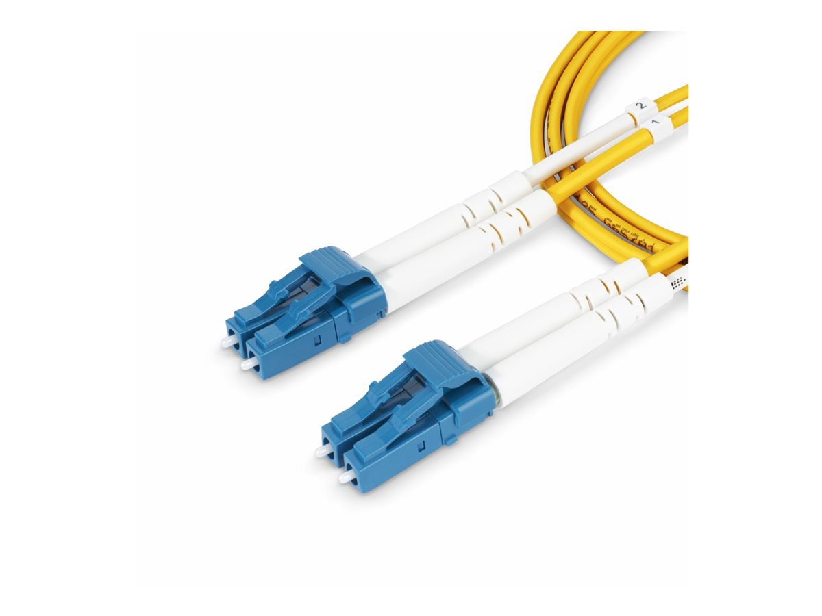 StarTech .com Câble Fibre Optique de 5m Monomode LC à LC (UPC) OS2, LSZH