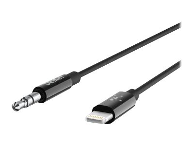 Belkin - Câble audio jack 3,5 mm avec connecteur Lightning