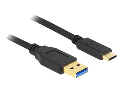 DELOCK Adapter SuperSpeed USB 3.2 Gen2 Kabel Typ-A >USB-C 3m - 84006