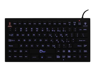 SIIG Industrial/Medical Grade Washable Backlit Keyboard with Pointing Device