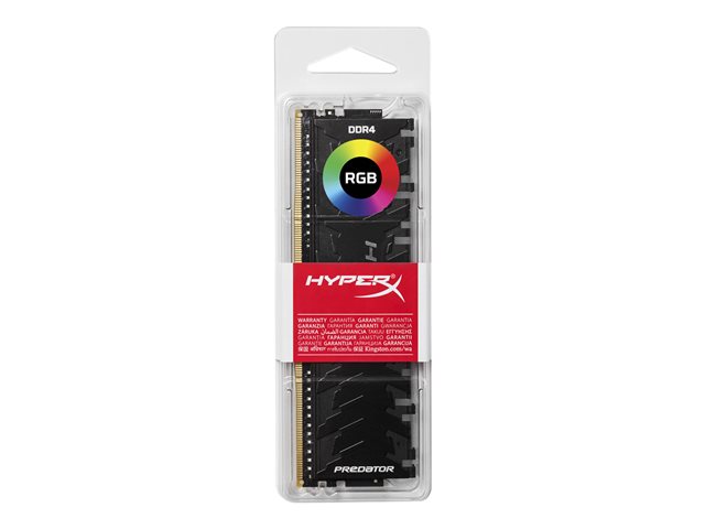 HyperX Predator RGB - DDR4 - kit - 16 GB: 2 x 8 GB - DIMM 288-pin