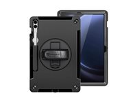 Armor-X RIN-SS-X610 - Back cover for tablet - rugged - with hand strap and kick-stand, rainproof military grade - premium thermoplastic polyurethane (TPU) - for Samsung Galaxy Tab S9 FE+