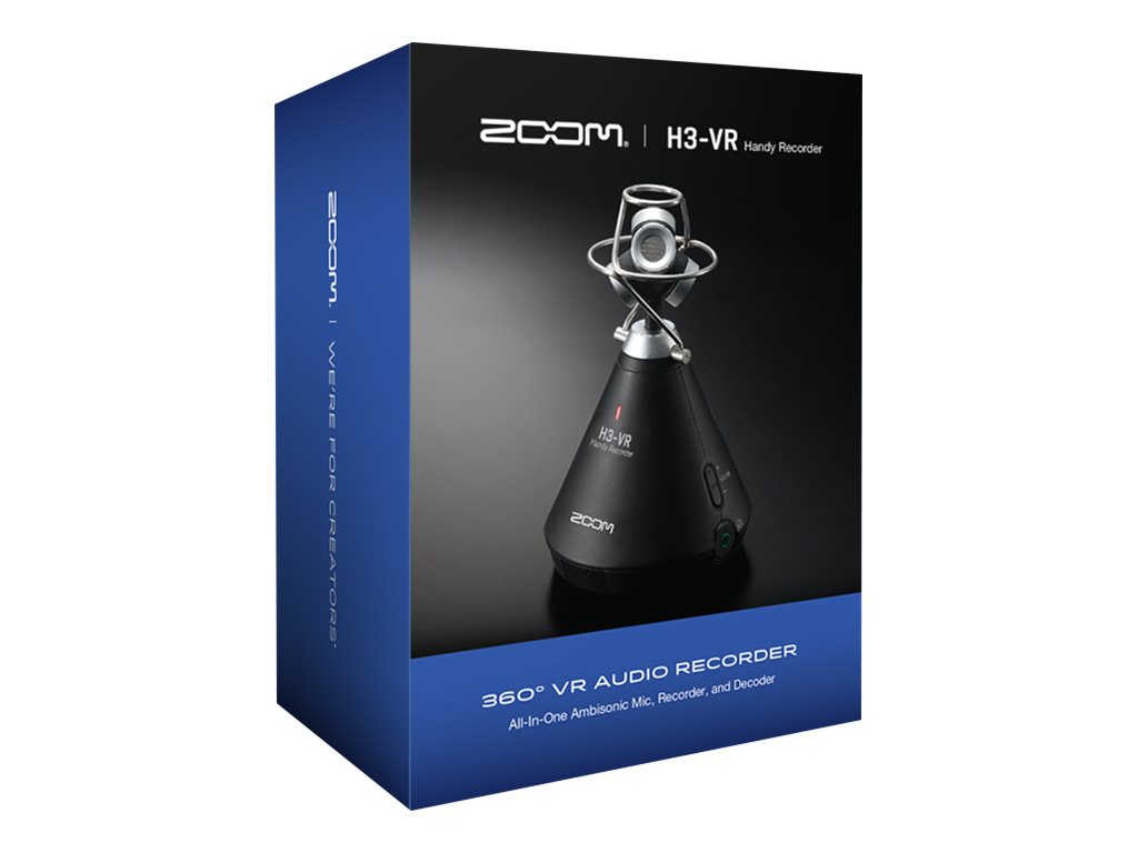 Zoom H3-VR Audio Recorder - Black - ZH3VR