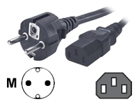 CONNEkT GEAR - Power cable - IEC 60320 C13 to CEE 7/7 (M) - 2 m - Europe