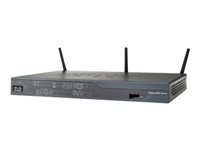 Cisco 886 VDSL/ADSL over ISDN Multi-mode Router - router - ISDN/DSL - Wi-Fi - desktop