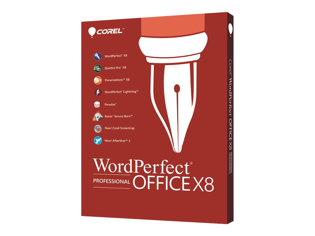 WordPerfect Office X8 Professional Edition | SHI