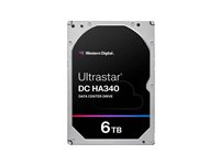 WD Ultrastar DC HA340 WUS721206BLE6L4 - hard drive - Data Centre - 6 TB - SATA 6Gb/s