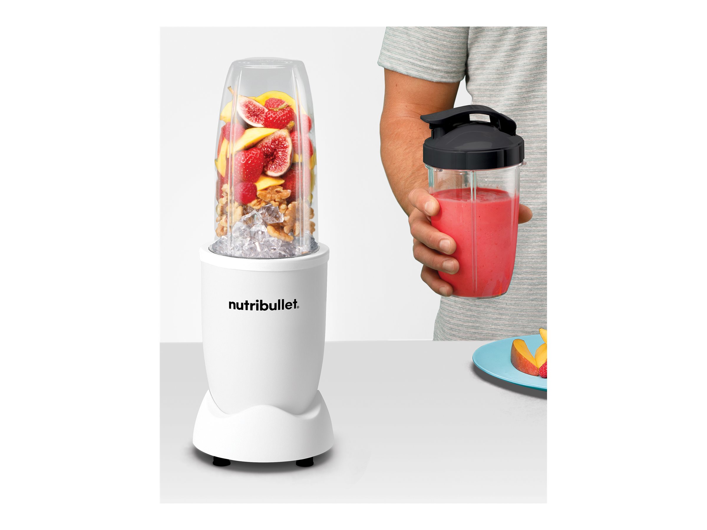 NUTRIBULLET PRO 高性能ブレンダー マットホワイト NB-201 NB-201-MW ブレンダー ニュートリブレッドプロ（NUTRIBULLET PRO