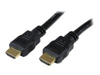 StarTech.com Câble HDMI haute vitesse Ultra HD 4k x 2k de 1,5m - Cordon HDMI vers HDMI - Mâle / Mâle - Noir - Plaqués or