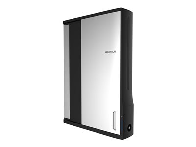 Ergotron Zip12 Charging Wall Cabinet Cabinet unit for 12 tablets / notebooks black, silver 