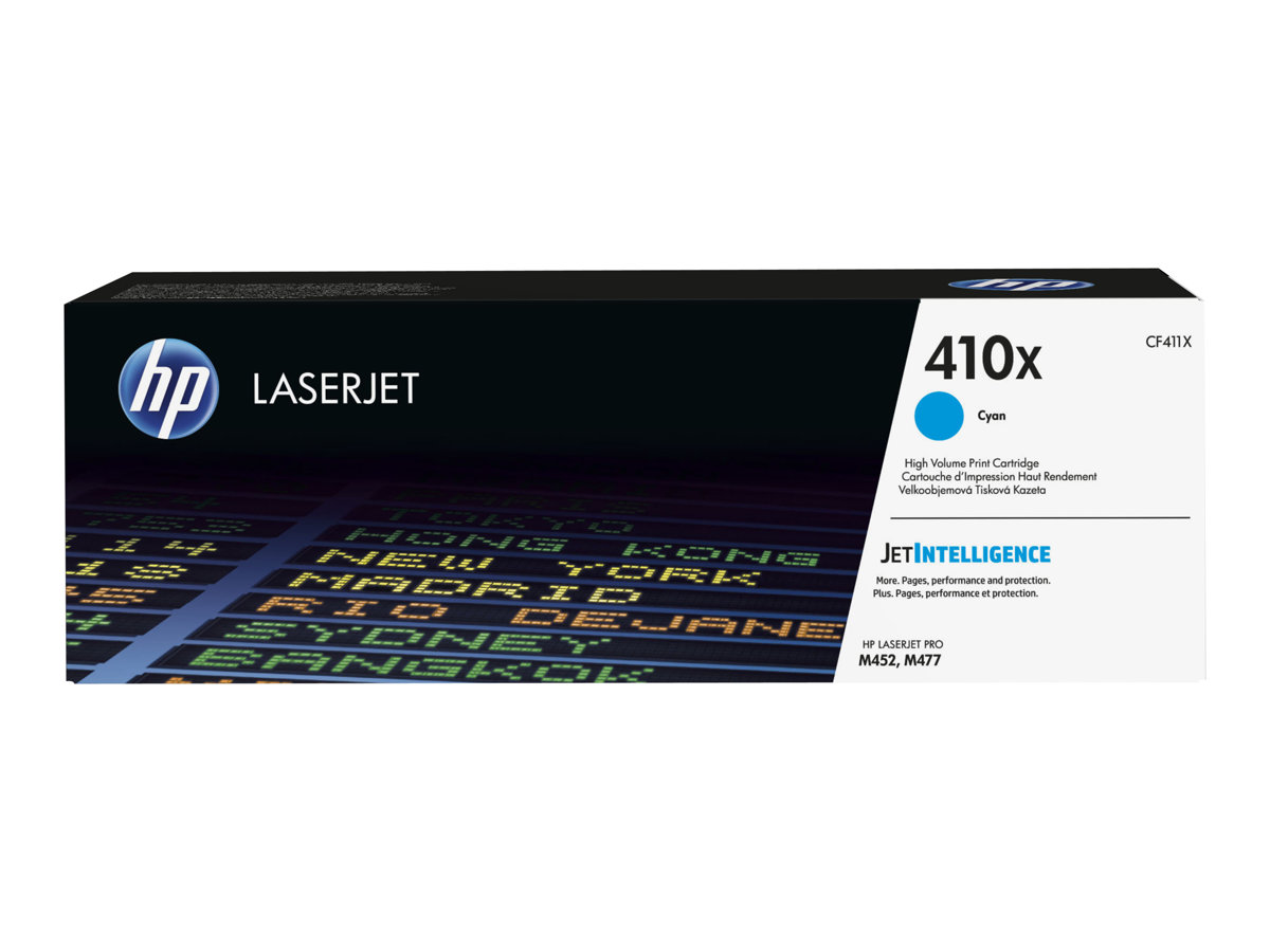 HP 411X Original cartouche toner cyan HY