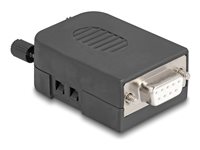 Delock Seriel-konnektor Sort