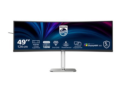 49B2U5900C - LED monitor - curved - 49" (48.8" vie
