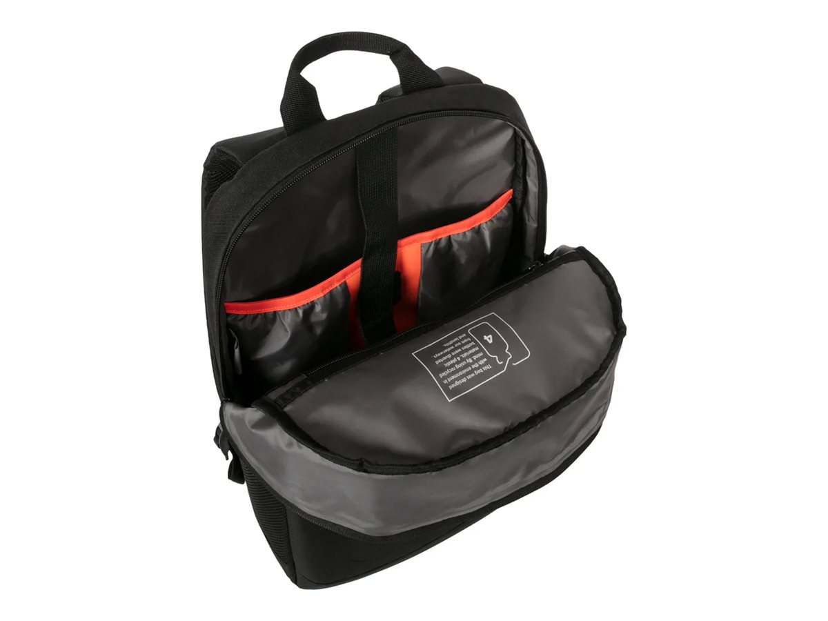 Targus Geolite EcoSmart Plus notebook carrying Open view Left-angle 79732
